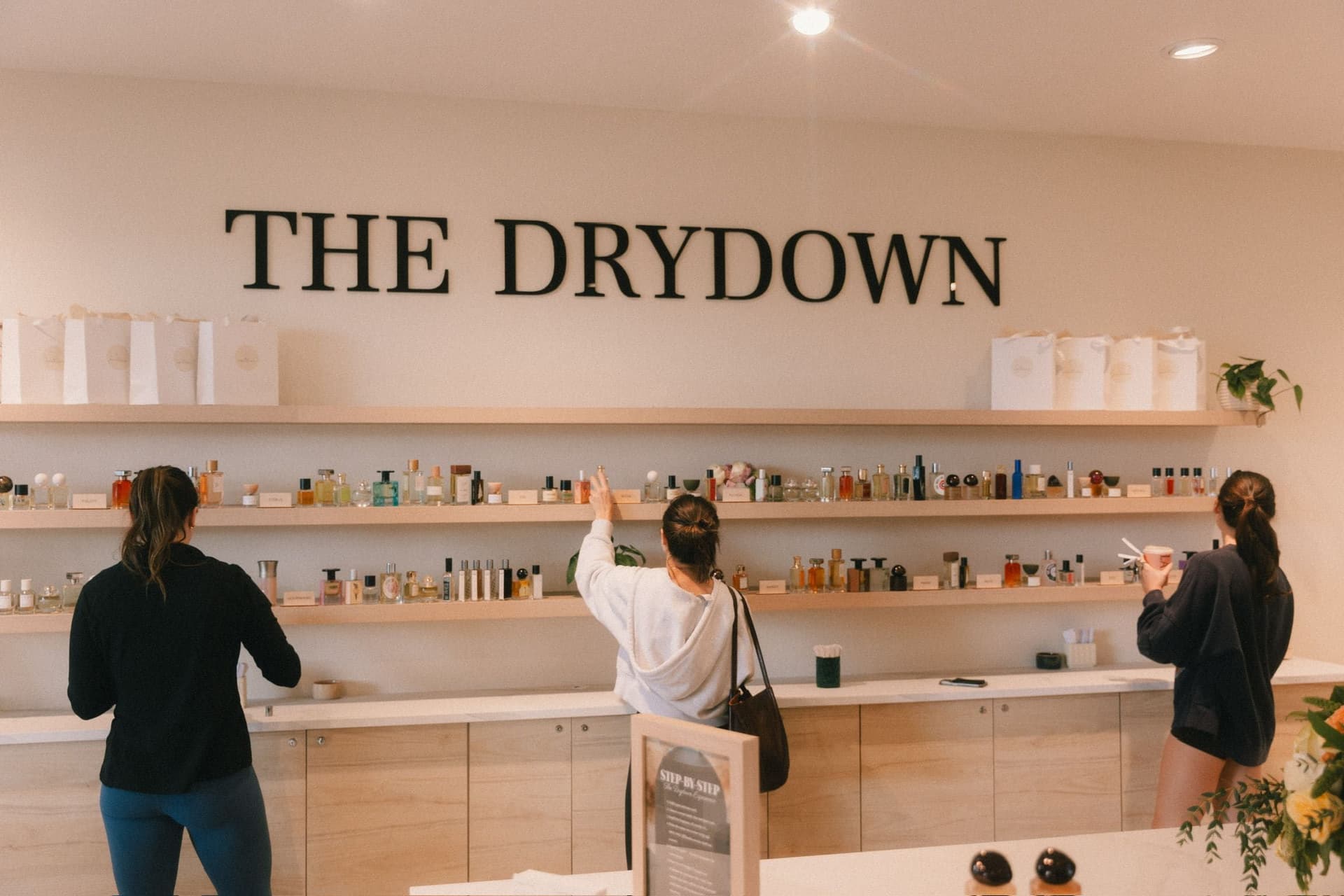 Inside The Drydown boutique